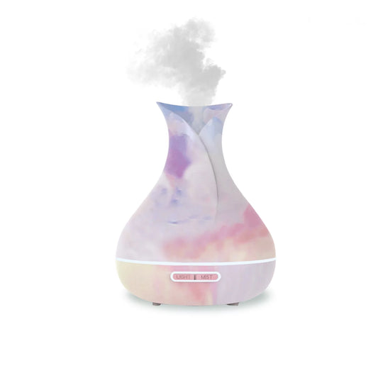 Tie Dyed Unique Ultrasonic Aromatherapy Mist Diffuser Humidifier (300 Ml)